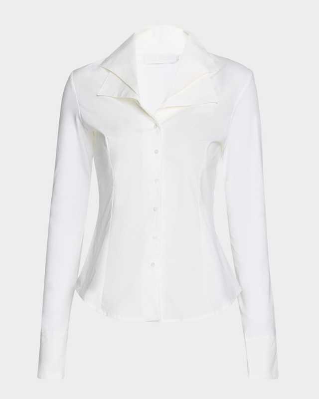 Christie Button-Down Cotton Shirt